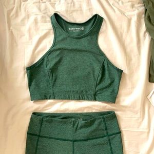 Outdoor voices workout set